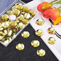 Самоклеящиеся акриловые наклейки со стразами&nbsp;DIY-FG0001-21E