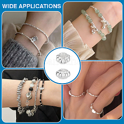 20шт 925 бусины из стерлингового серебра&nbsp;STER-PH0004-36B