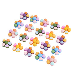 Кабошоны из смолы 60шт 5 цветов&nbsp;RESI-BY0001-03