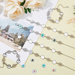 100шт. стеклянные кабошоны для глаз&nbsp;DIY-DC0002-68A