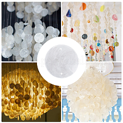 150 шт. подвески-соединители из натуральной ракушки&nbsp;SSHEL-DC0001-03