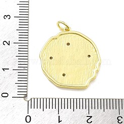 Стойки обшивки латунь микро проложить Циркон подвеску&nbsp;KK-D359-16G