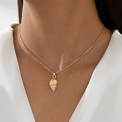 Летние пляжные ожерелья из сплава с подвесками для женщин&nbsp;FS-WGAF64A-08