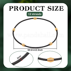 Набор из 12 пружинного браслета&nbsp;BJEW-BC0001-13EB