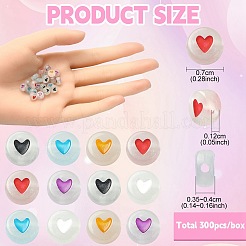 Светящиеся акриловые бусины&nbsp;MACR-YW0002-97