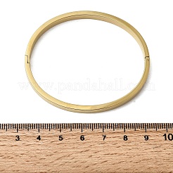 201 простой браслет из нержавеющей стали BJEW-Z151-03G-02