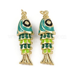 Латунь эмаль подвески&nbsp;KK-L241-23G