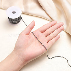 Железные кабельные цепи с латунным покрытием&nbsp;CH-CJ0001-04B