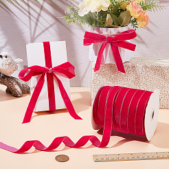 Бархатная лента&nbsp;SRIB--WH0030-01A