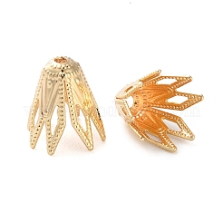 Латунь цветок шарик крышки KK-K390-01G-01