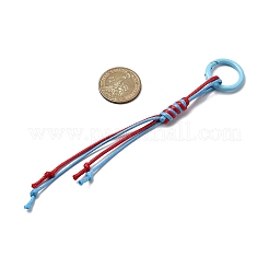 4 шт. корейских подвесных украшений из вощеного полиэфирного шнура&nbsp;HJEW-JM04415