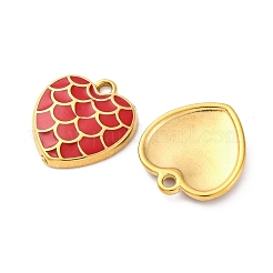 Подвески из нержавеющей стали 304 с эмалью&nbsp;STAS-B085-30G