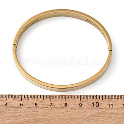 Женские браслеты из нержавеющей стали 304 с микропаве из прозрачных кубических цирконий&nbsp;BJEW-B161-01G