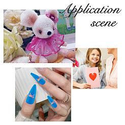 500 шт. бант из смоляных кабошонов&nbsp;MRMJ-HS0001-03A