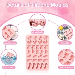 7 силиконовые Молды в виде разных животных&nbsp;ST-CJ0007-29