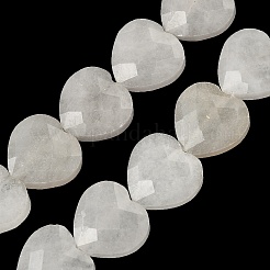 Бусины из натурального белого нефрита&nbsp;G-A309-A24-01