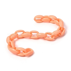 Акриловые кабельные цепи ручной работы&nbsp;AJEW-JB00690