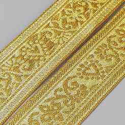 3 ярд винтажной жаккардовой полиэстеровой ленты&nbsp;OCOR-WH20018-03C