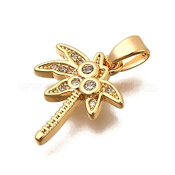 Латунные микро проложить кубического циркония подвески&nbsp;KK-B152-18G