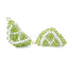 Подвески в виде фруктов из стеклянных бусин&nbsp;PALLOY-MZ00894