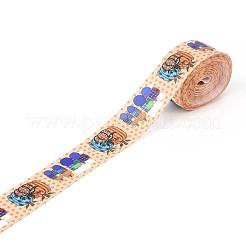 Лента из полиэстера с осенней тематикой OCOR-I010-05F