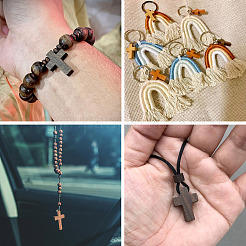 150шт деревянные подвески&nbsp;WOOD-TA0002-82