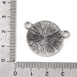 Плоские круглые сплавные коннекторы кабошоны FIND-NH0001-18AS