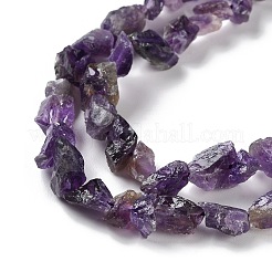 Необработанные грубые нити натурального аметиста&nbsp;G-B065-C02