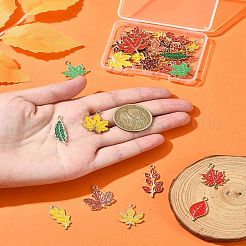 30 шт. 15 стиля подвески из сплава и эмали на тему Дня благодарения&nbsp;ENAM-FS0002-01