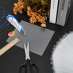 ПВХ прямоугольник многоцелевые 3D-шаблоны для 3D-печати&nbsp;LS-DIY-WH0010-63