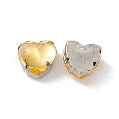 Сердце пришить стразами&nbsp;OACR-E012-01P-09