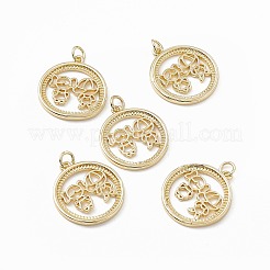 Латунные подвески&nbsp;KK-E068-VB200