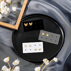 15 шт. 3-х цветные акриловые органайзеры для сережек&nbsp;EDIS-WH20015-004