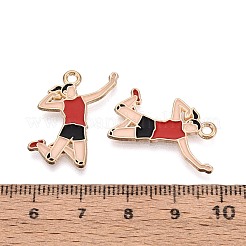 Подвески из сплава и эмали&nbsp;ENAM-T021-48G