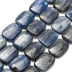 Натуральный кианитовые бисер пряди&nbsp;G-H335-I01-12x16mm