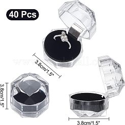 Прозрачные пластиковые кольца&nbsp;OBOX-CA0001-001A