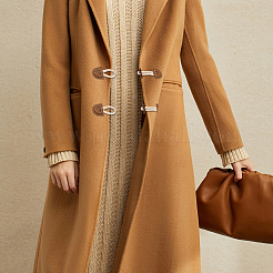 8 шт. 2-х цветные пряжки из искусственной кожи с застежкой-молнией&nbsp;FIND-CY0001-31A