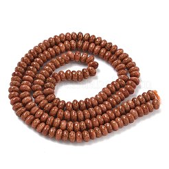 Синтетические голдстоуновские бисер пряди&nbsp;G-K343-C52-01B