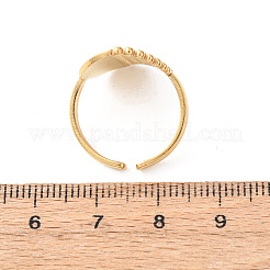 Кольца-манжеты из нержавеющей стали 304 для женщин&nbsp;RJEW-K309-02G