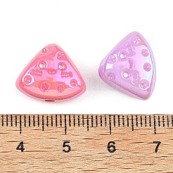 Светящееся УФ-покрытие непрозрачных акриловых бусин&nbsp;MACR-K361-45