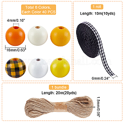 Наборы для самостоятельного изготовления украшений из деревянных бусин&nbsp;DIY-PH0002-51