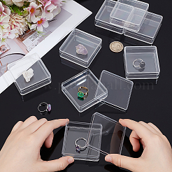 Квадратные акриловые ящики для хранения&nbsp;LS-CON-WH0125-10A