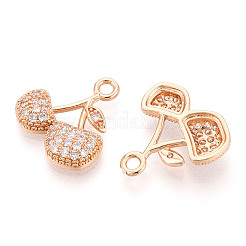 Латунные микро проложить кубического циркония подвески&nbsp;KK-T074-73KCG