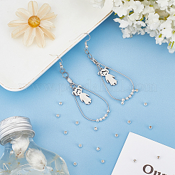 50 шт. круглые 925 бусины из стерлингового серебра&nbsp;STER-BBC0001-08