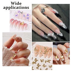 200 шт. 8 стиля кабошонов из латуни и сплава&nbsp;MRMJ-CA0001-35