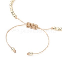 Браслеты из плетеных бусин из синтетического гематита класса АА с гальваническим покрытием&nbsp;BJEW-JB12586