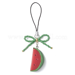 3 шт. подвесных украшений из стеклянных семян и смолы&nbsp;HJEW-TA00437