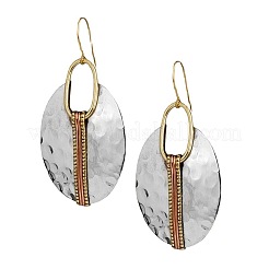 Овальные серьги-подвески из сплава&nbsp;FS-WG1DD9E-01