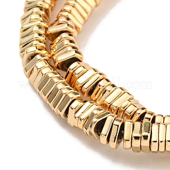 Гальванические нити из синтетических немагнитных гематитовых бусин&nbsp;G-C136-B01-01