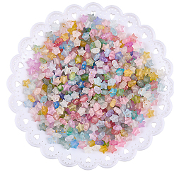 600 шт. 2-х цветные матовые акриловые подвески&nbsp;OACR-PA0001-35